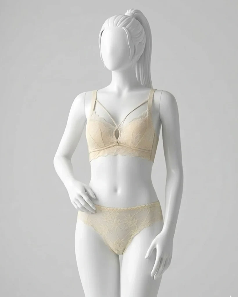 Luxury Push-Up Bra Pure Light Tulle Lace Solid Nylon