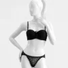 Women’s Sexy Embroidered Butterfly Underwire Bra & Panties Set