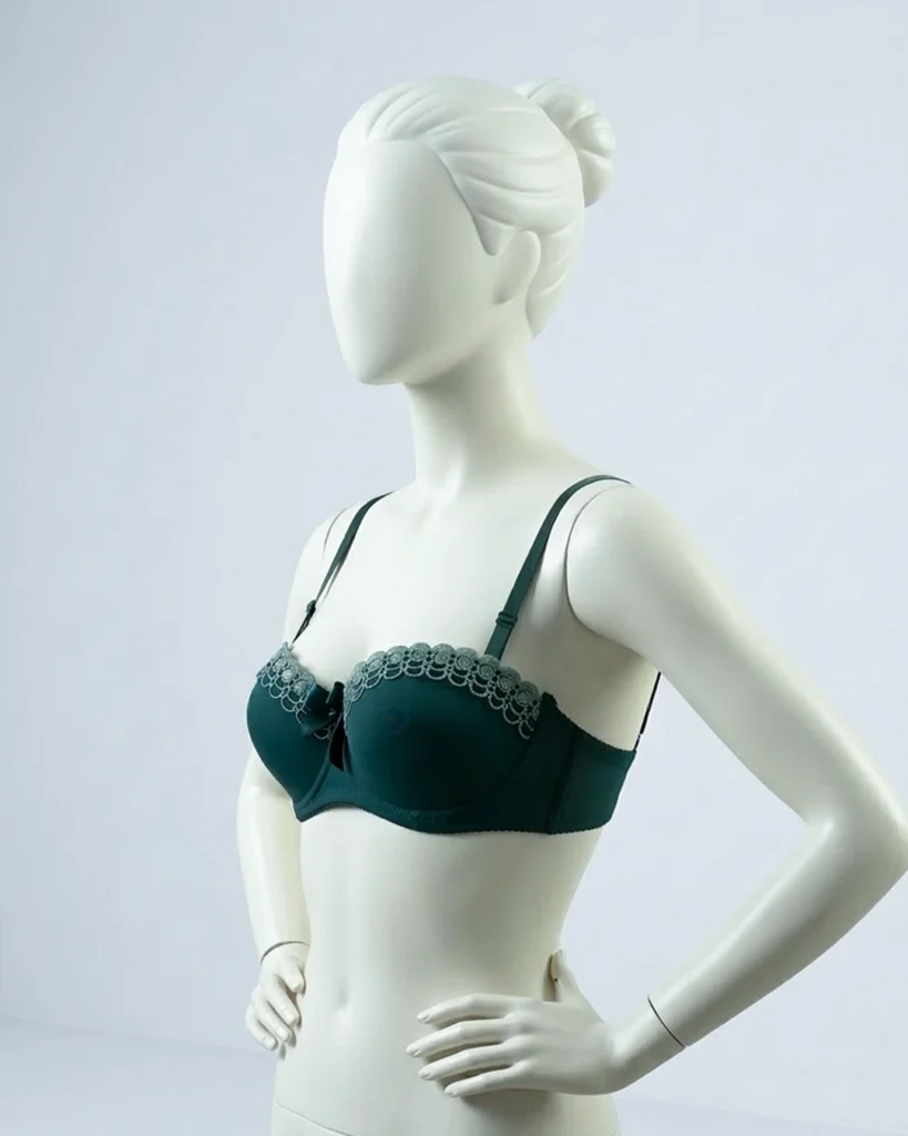 Women’s Thin Embroidered Butterfly Underwire Bra