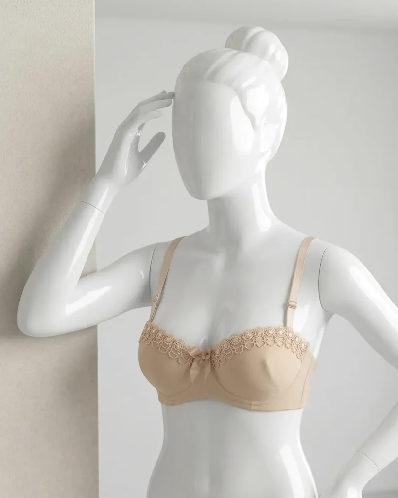 Women’s Thin Embroidered Butterfly Underwire Bra