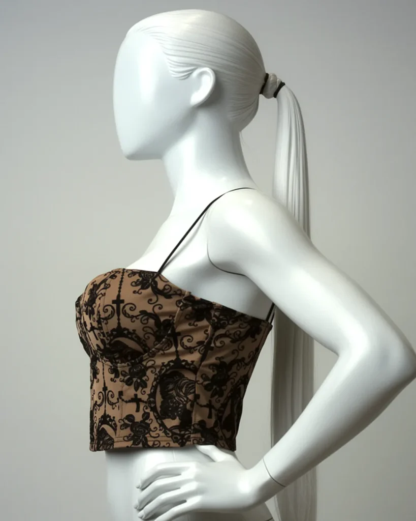 Casual Style Backless Embroidered Camisole