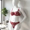 French Lace Embroidery Sexy Lingerie Set