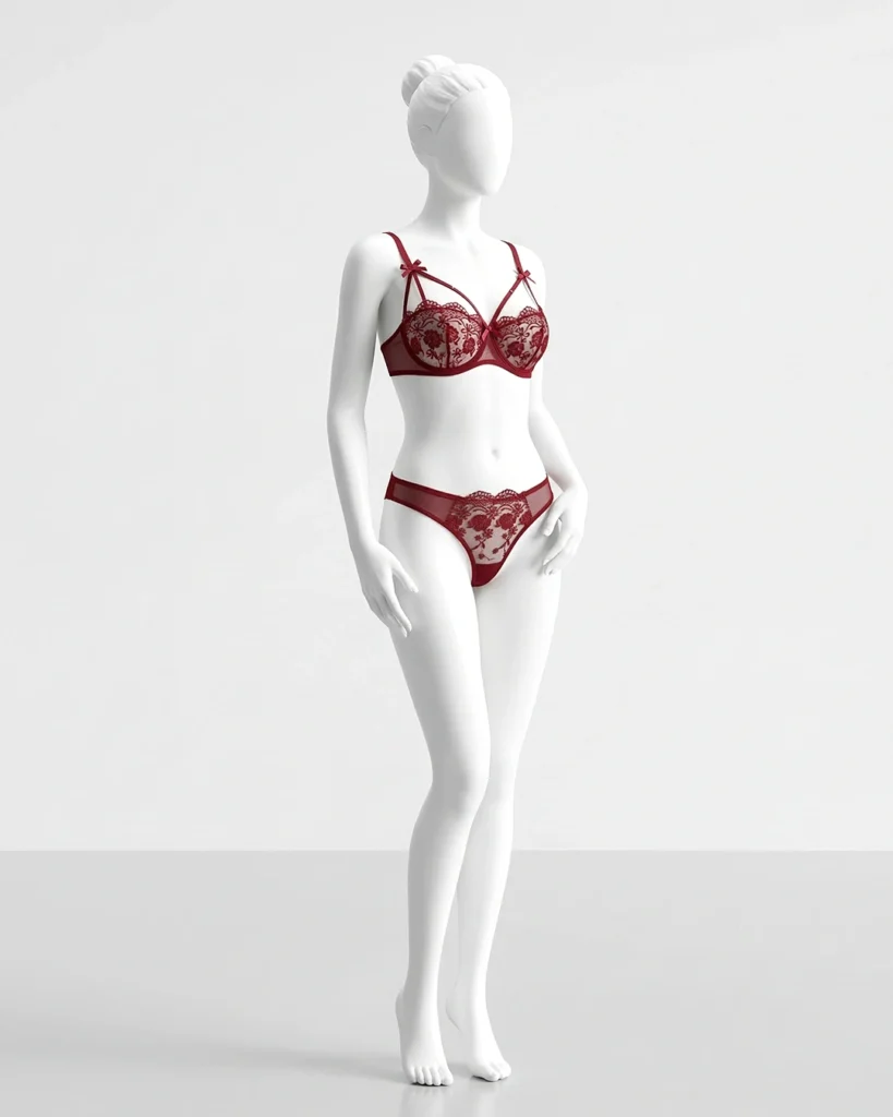French Lace Embroidery Sexy Lingerie Set