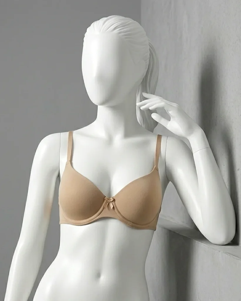 Plus Size Adjustable Anti-Sagging Gathering Lift, Breathable Solid Everyday Underwear