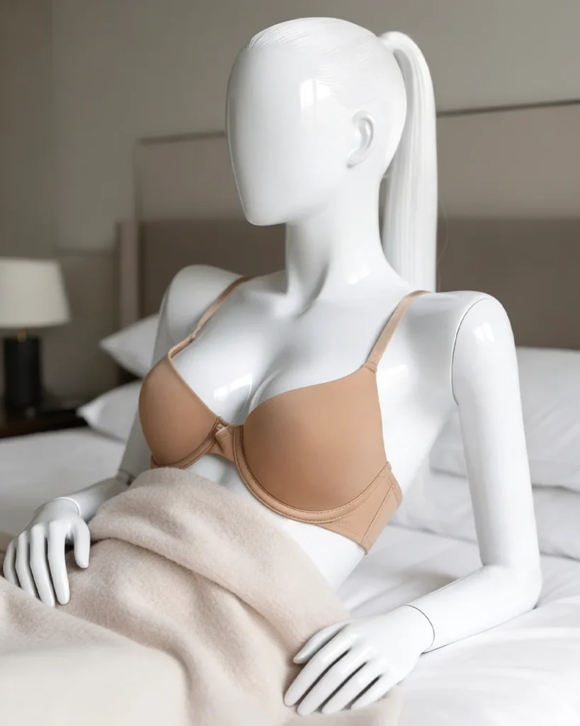 Plus Size Adjustable Anti-Sagging Gathering Lift, Breathable Solid Everyday Underwear