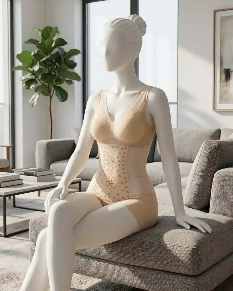 Women’s Body Carving Caffeine-Infused Waist Cincher Full Body Shaper