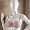 Adjustable Lace Embroidery bow bra Women Sexy Push-Up Underwear