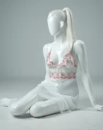Lace Babydoll Mesh Sleepwear