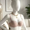 Adjustable Lace Bra Embroidery Bow Women Sexy Push-Up Underwear