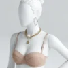 Adjustable Lace Bra Embroidery Bow Women Sexy Push-Up Underwear