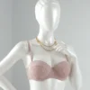 Adjustable Lace Bra Embroidery Bow Women Sexy Push-Up Underwear