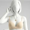Girls' Comfortable One-Piece Bra – Adjustable Everyday Wire-Free Bralette