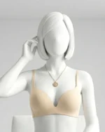 Girls' Comfortable One-Piece Bra – Adjustable Everyday Wire-Free Bralette