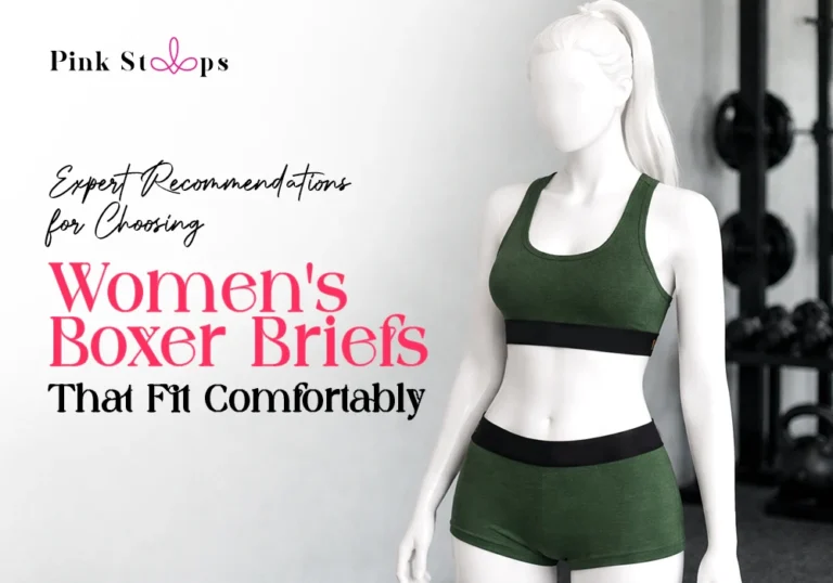 best women's boxer briefs - Pink Straps