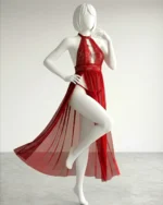 Sexy Women’s Lace Light Control Thin Mesh Hollow