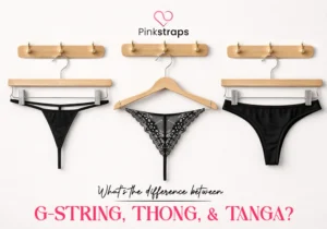 tanga underwear - Pink Straps