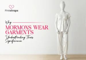 mormon garments - Pink Straps