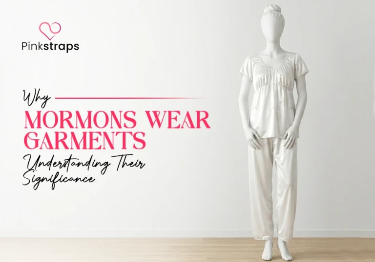 Mormon Garments - Pink Straps