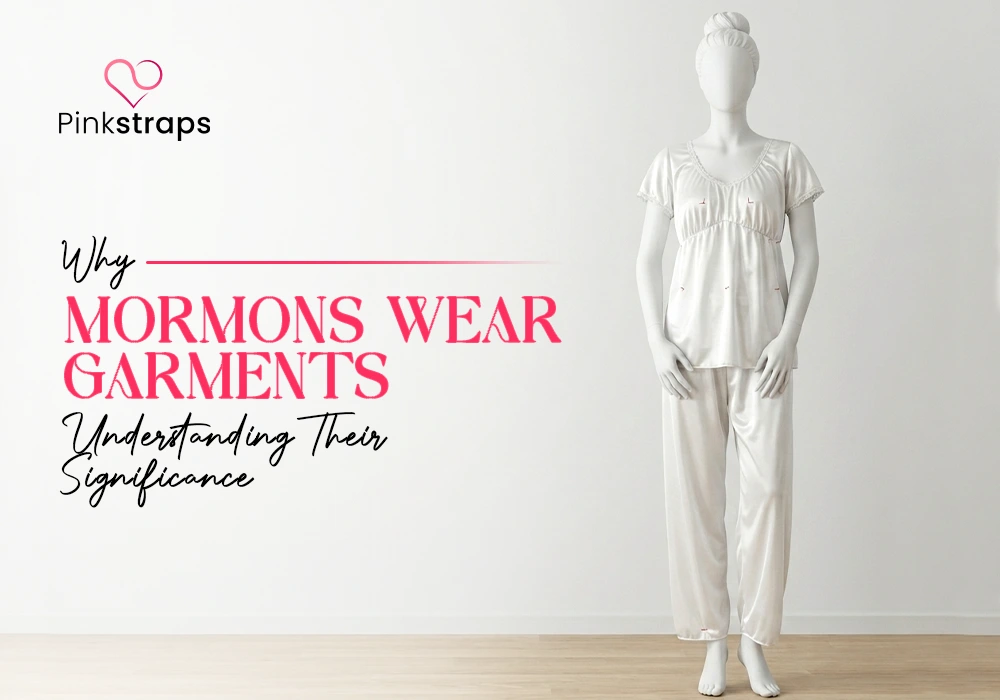 Mormon Garments - Pink Straps