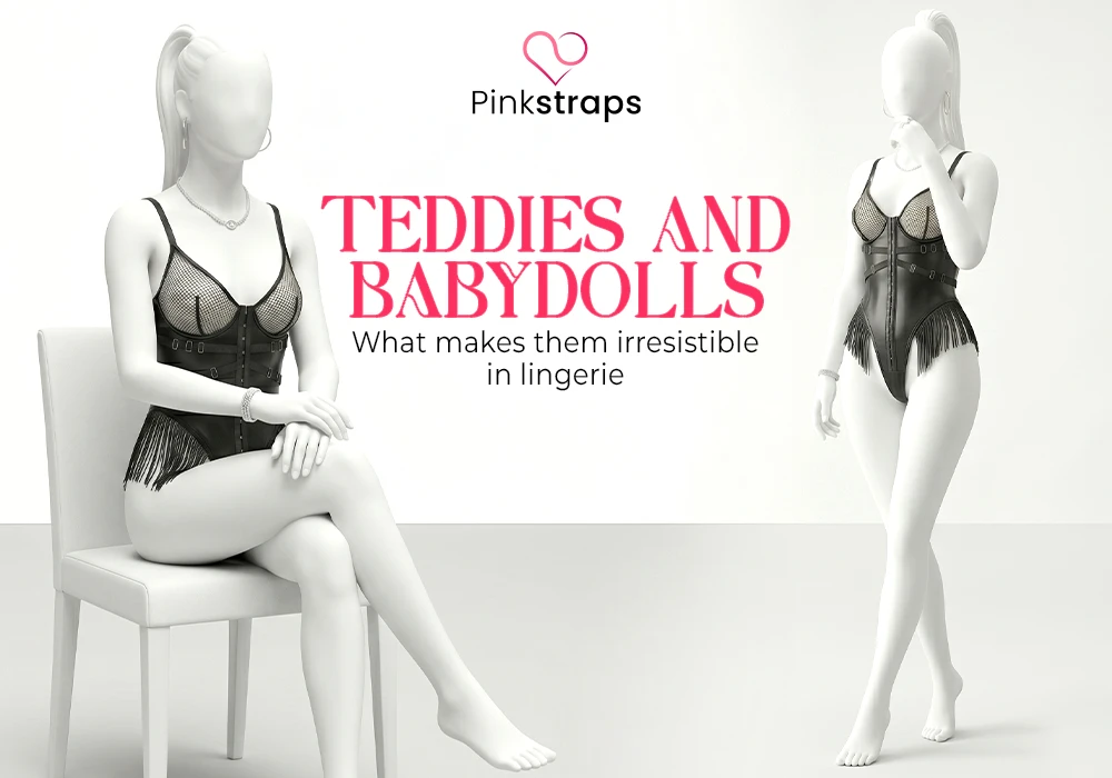 Teddies And Babydolls - Pink Straps