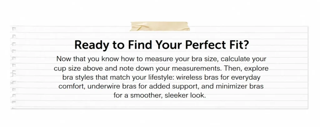 How To Measure Bra Size - Pink Straps