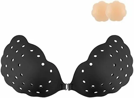 sticky bra - Pink Straps