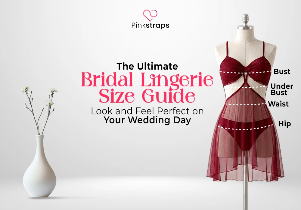 Bridal Lingerie - Pink Straps