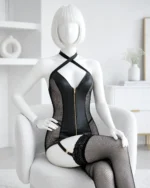 Babydoll Teddy - Pink Straps