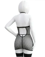 Babydoll Teddy - Pink Straps